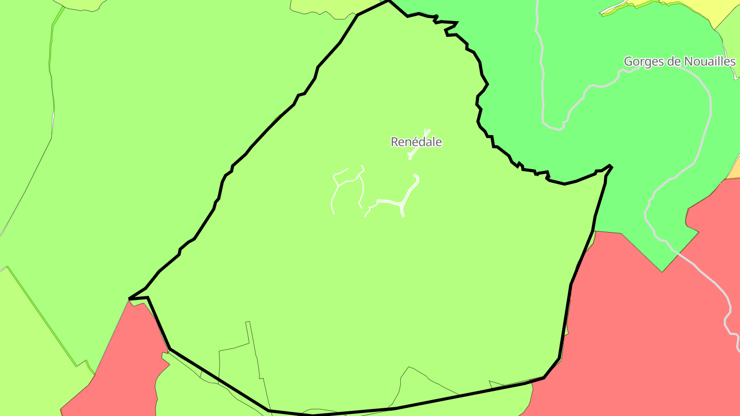 Carte des prix de l'immobilier Renédale