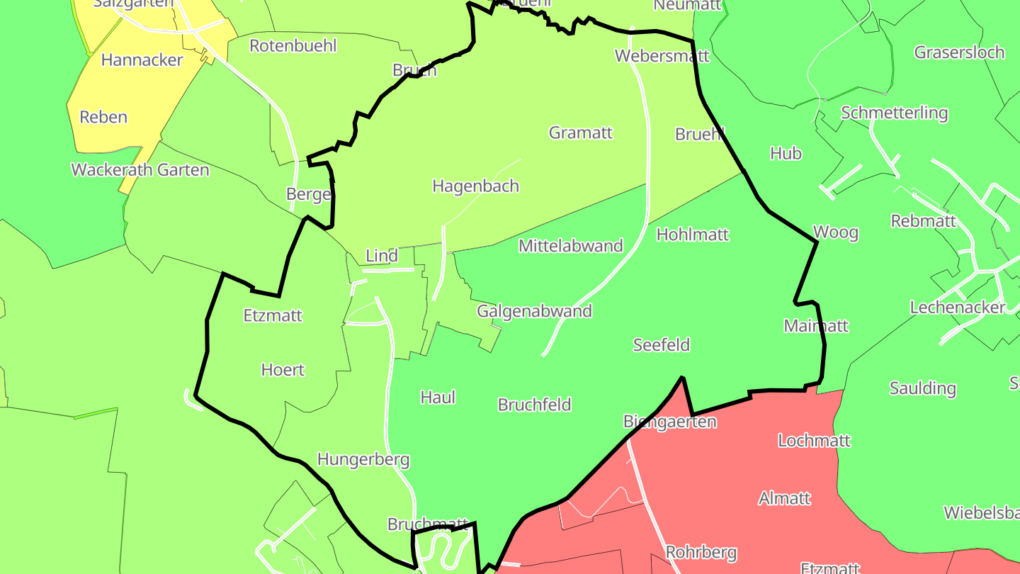 Carte des prix de l'immobilier Retschwiller