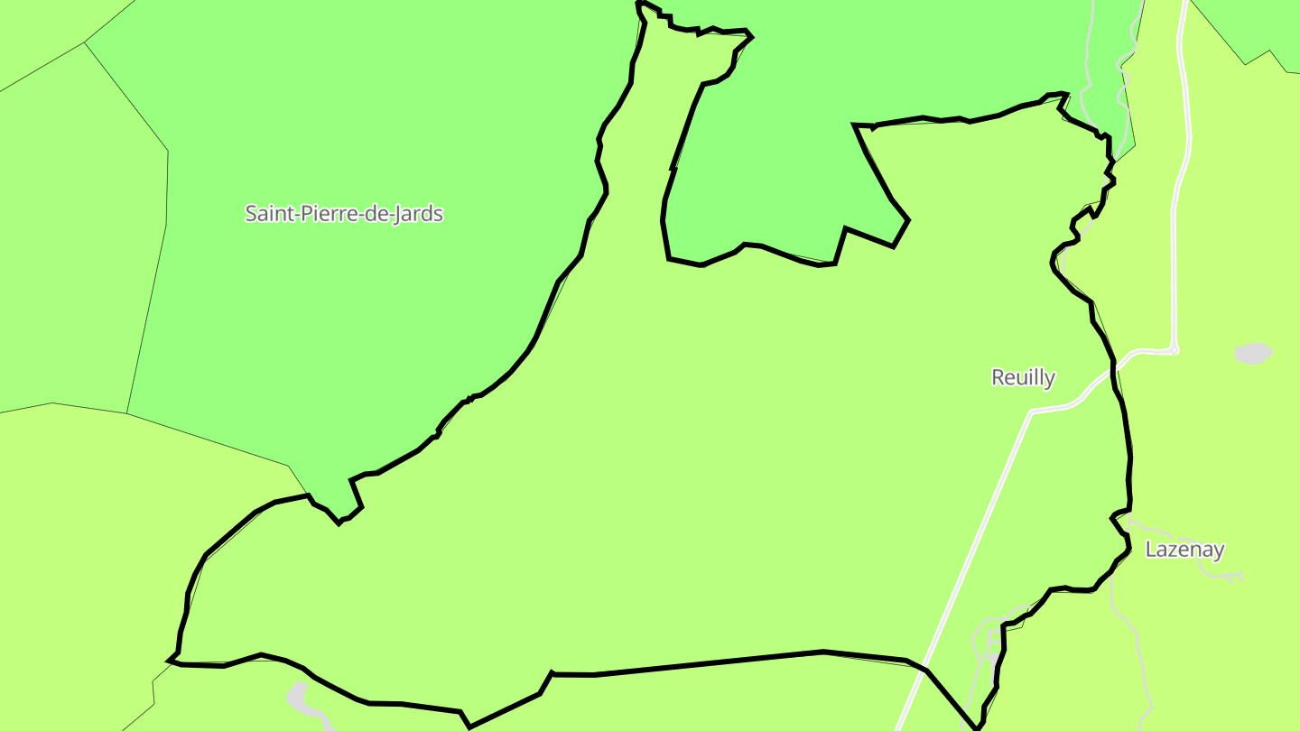 Carte des prix de l'immobilier Reuilly
