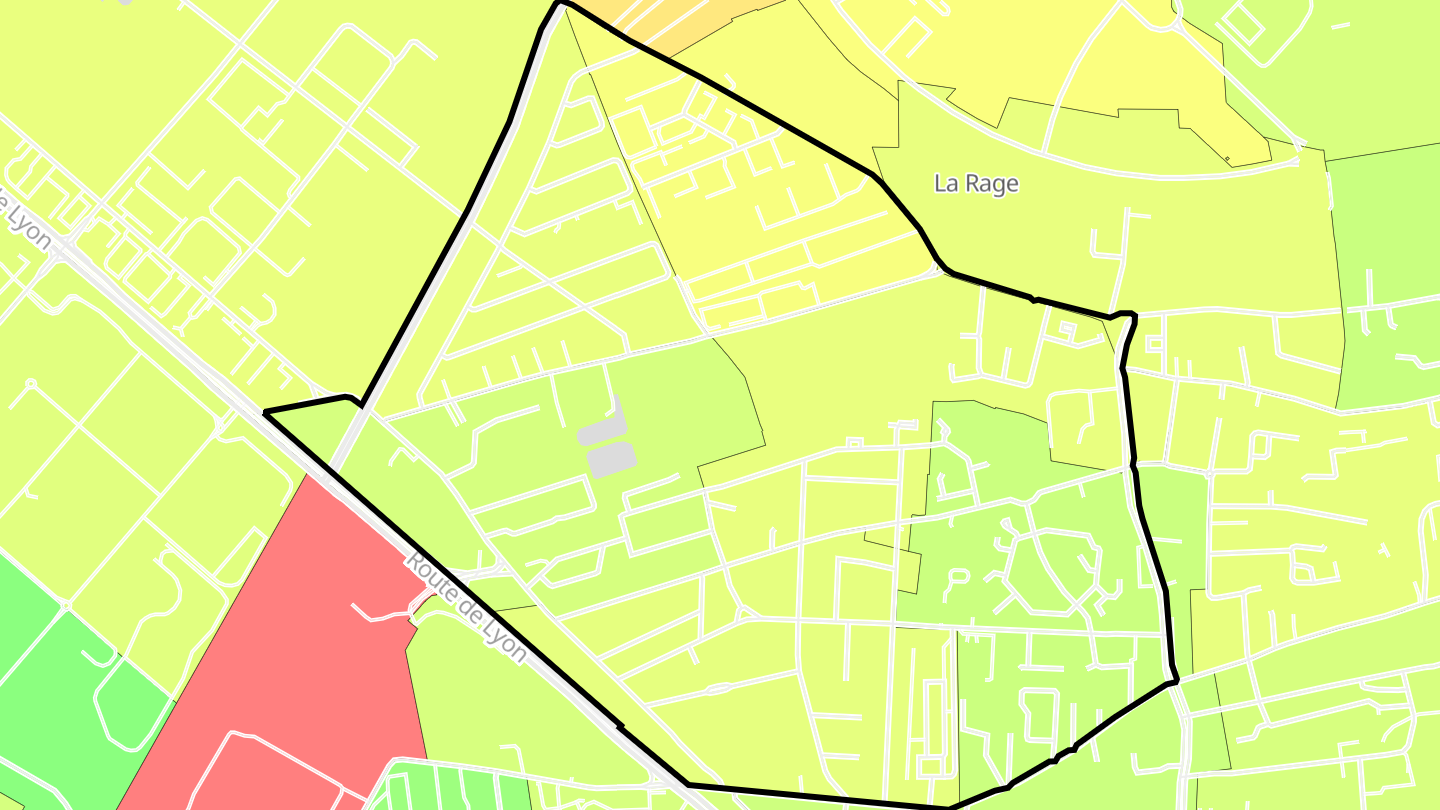Carte des prix de l'immobilier Revaison
