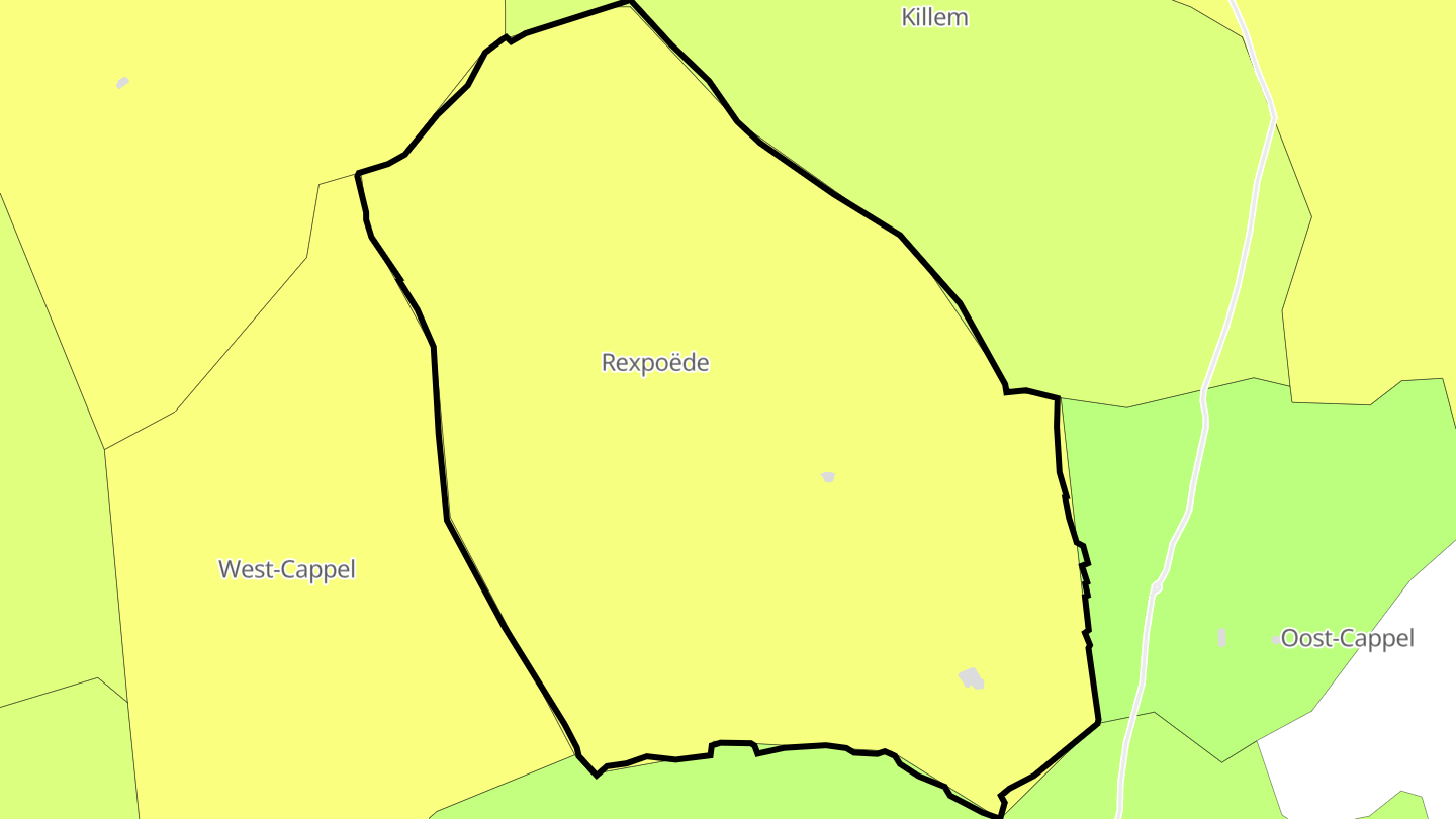 Carte des prix de l'immobilier Rexpoëde