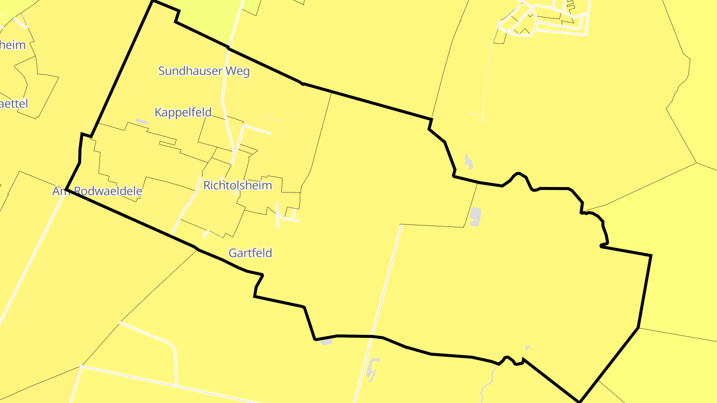 Carte des prix de l'immobilier Richtolsheim