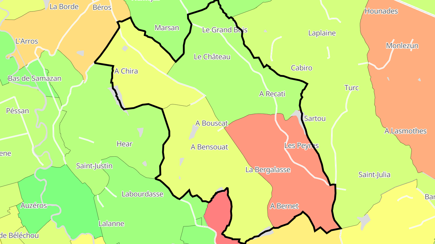 Carte des prix de l'immobilier Ricourt