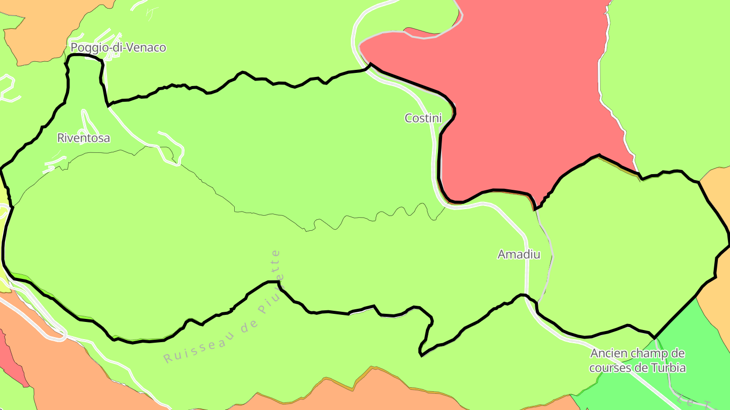 Carte des prix de l'immobilier Riventosa