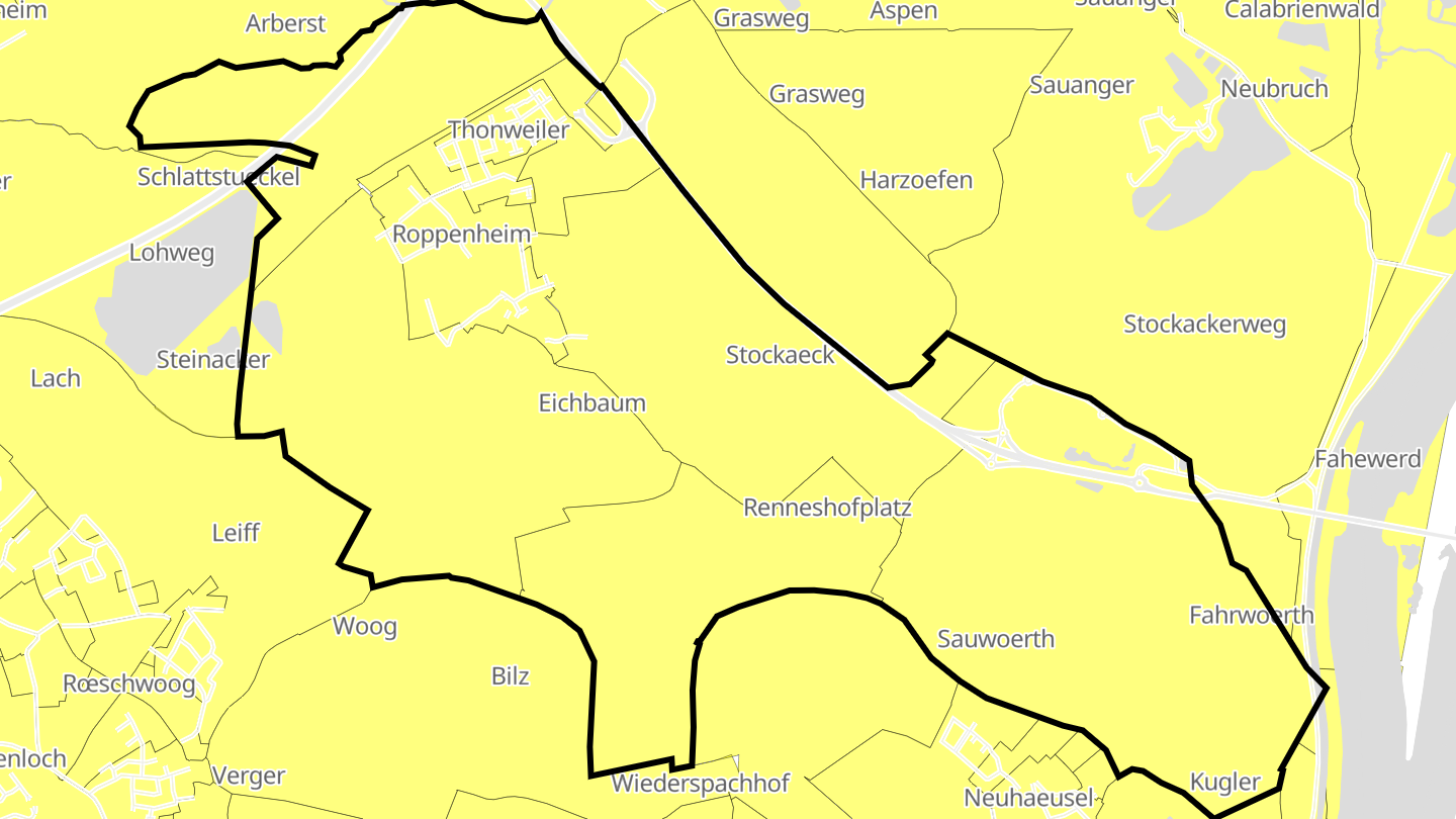 Carte des prix de l'immobilier Roppenheim
