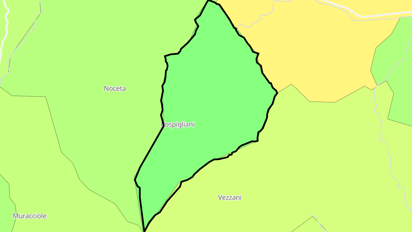 Carte des prix de l'immobilier Rospigliani