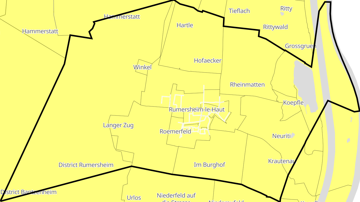 Carte des prix de l'immobilier Rumersheim-le-Haut