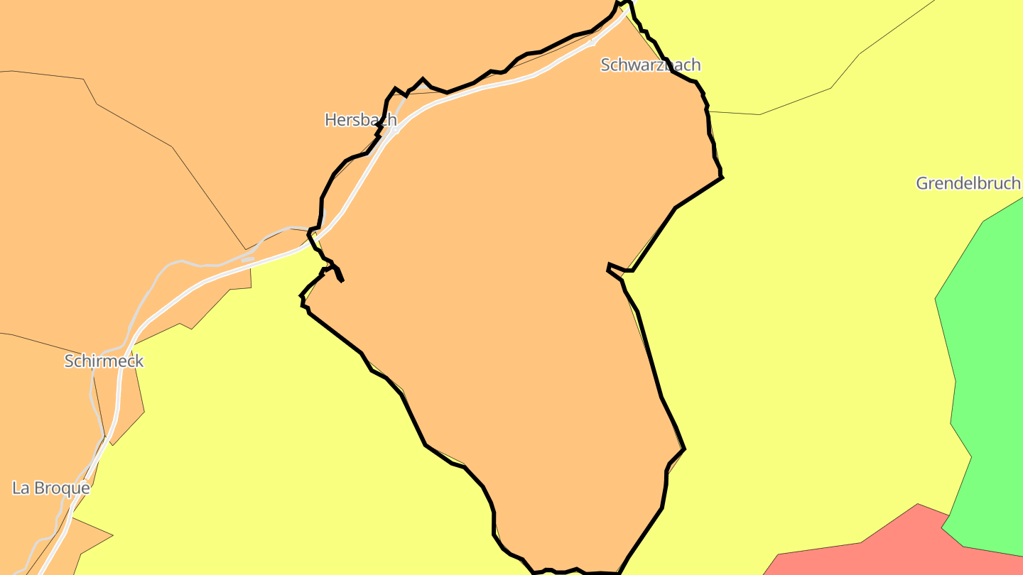 Carte des prix de l'immobilier Russ