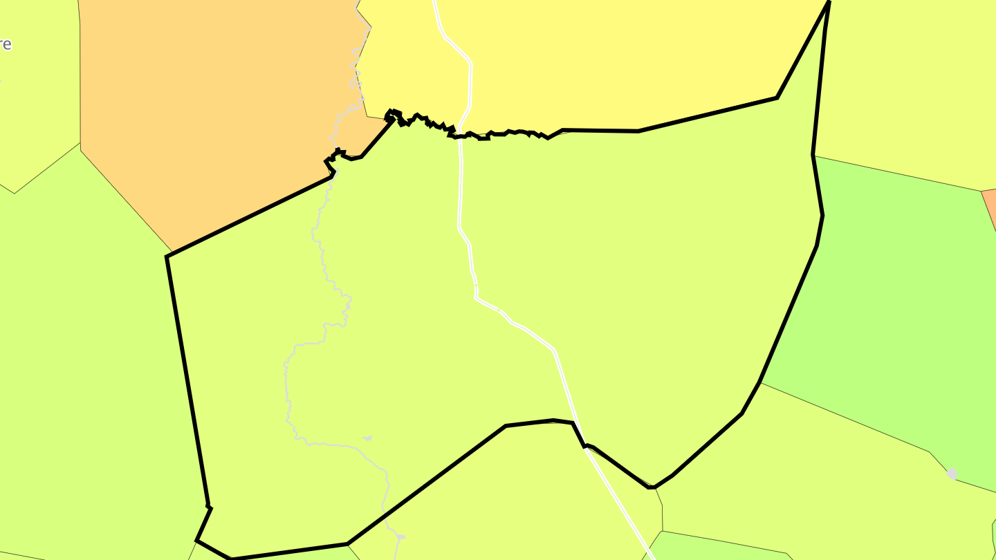 Carte des prix de l'immobilier Sabres