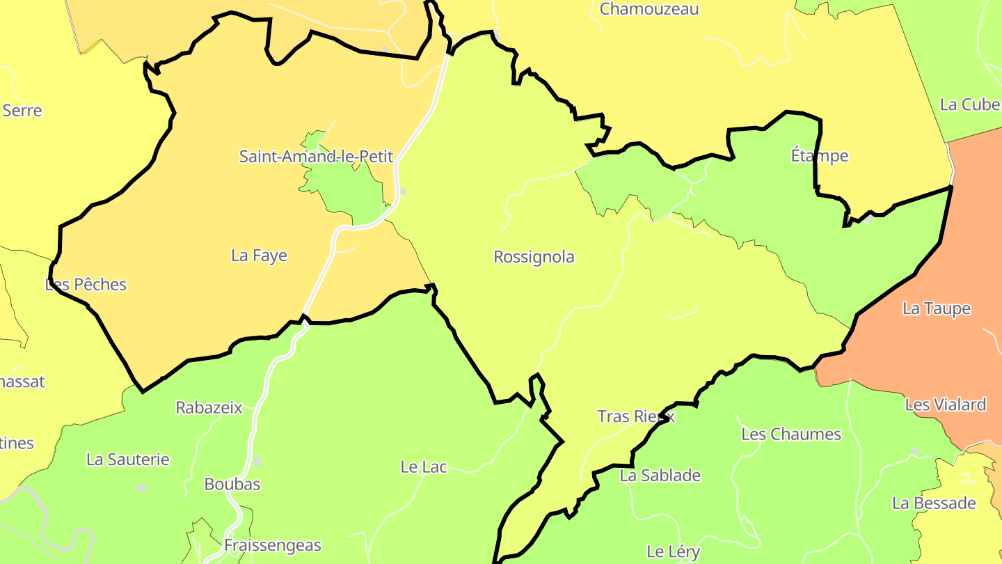 Carte des prix de l'immobilier Saint-Amand-le-Petit