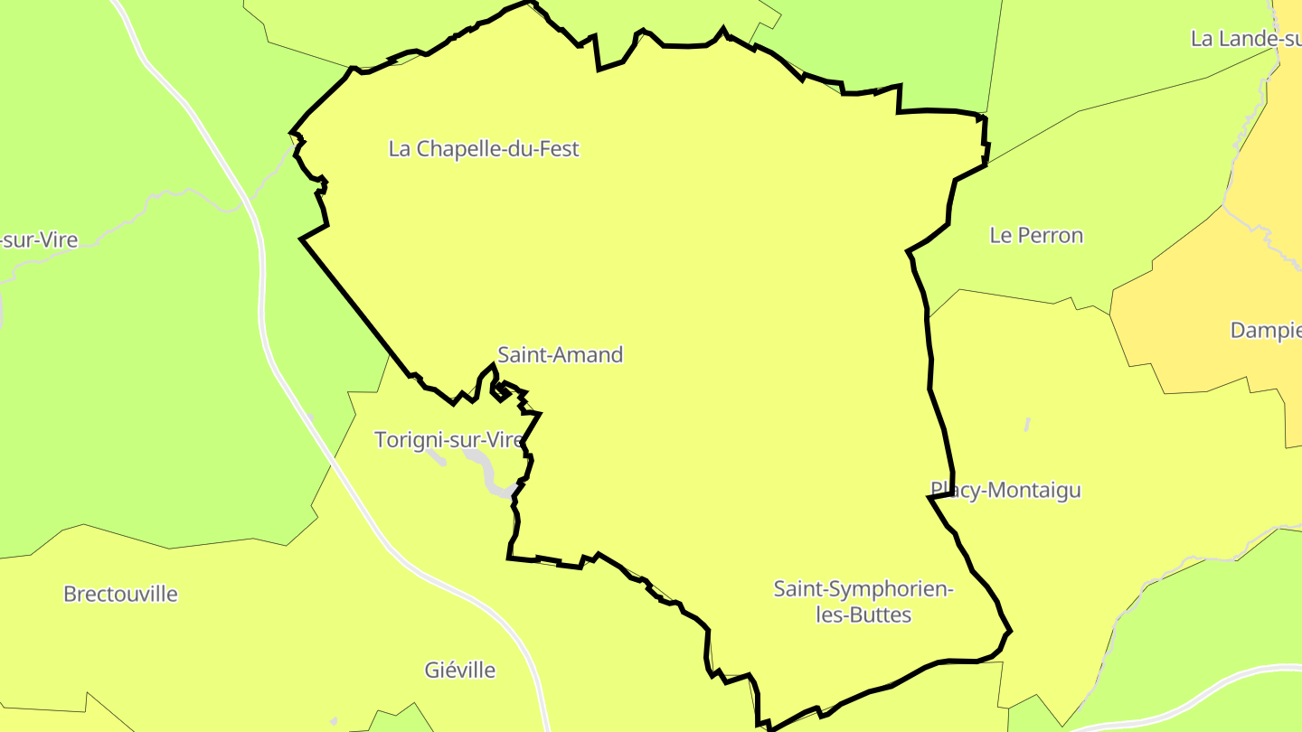 Carte des prix de l'immobilier Saint-Amand