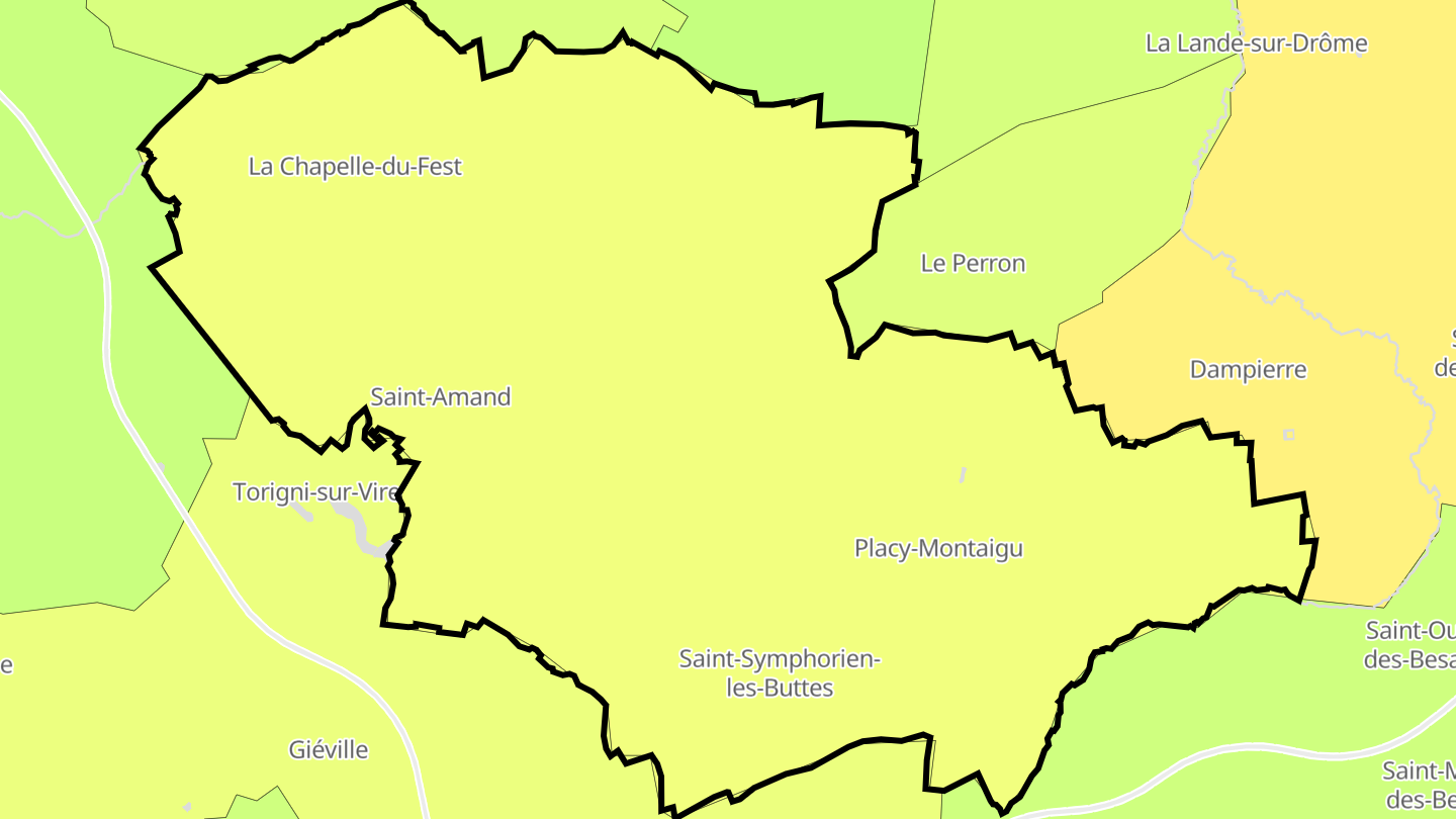 Carte des prix de l'immobilier Saint-Amand-Villages
