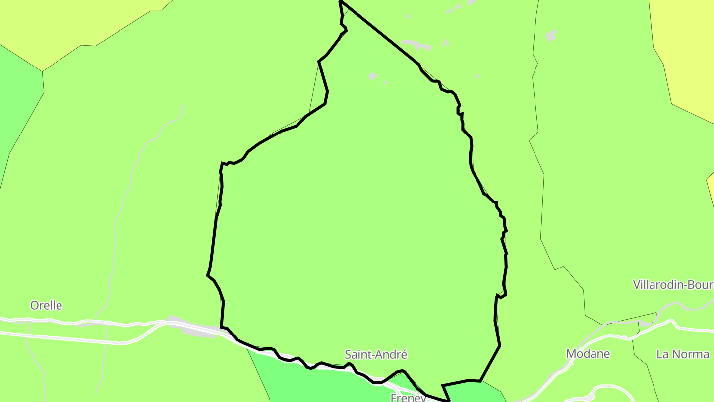 Carte des prix de l'immobilier Saint-André