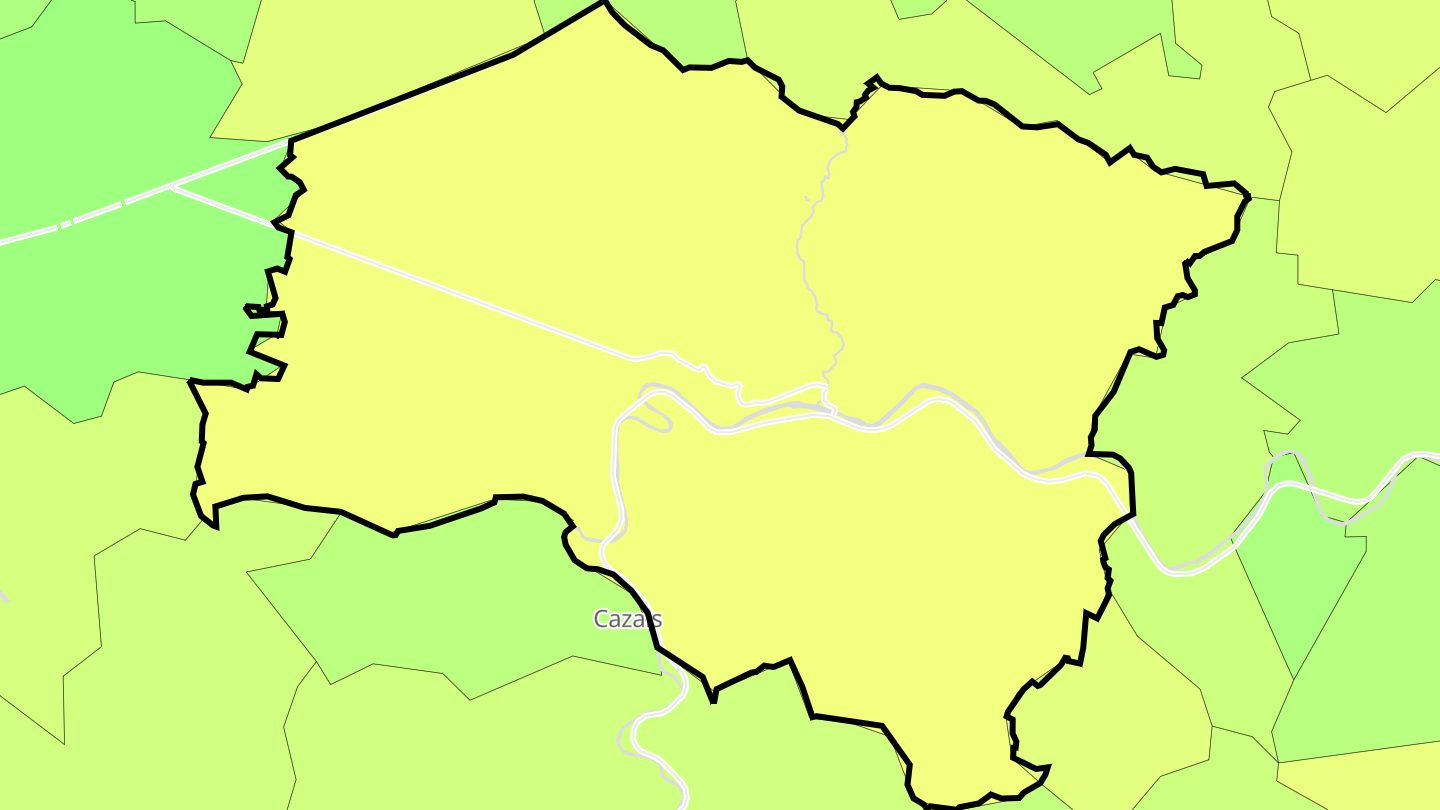 Carte des prix de l'immobilier Saint-Antonin-Noble-Val
