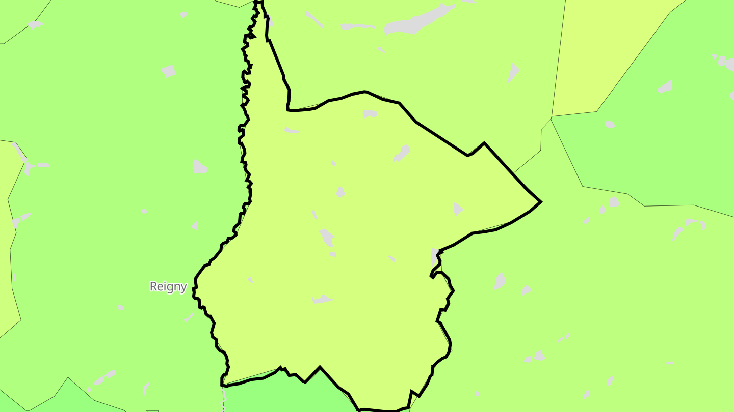 Carte des prix de l'immobilier Saint-Christophe-le-Chaudry