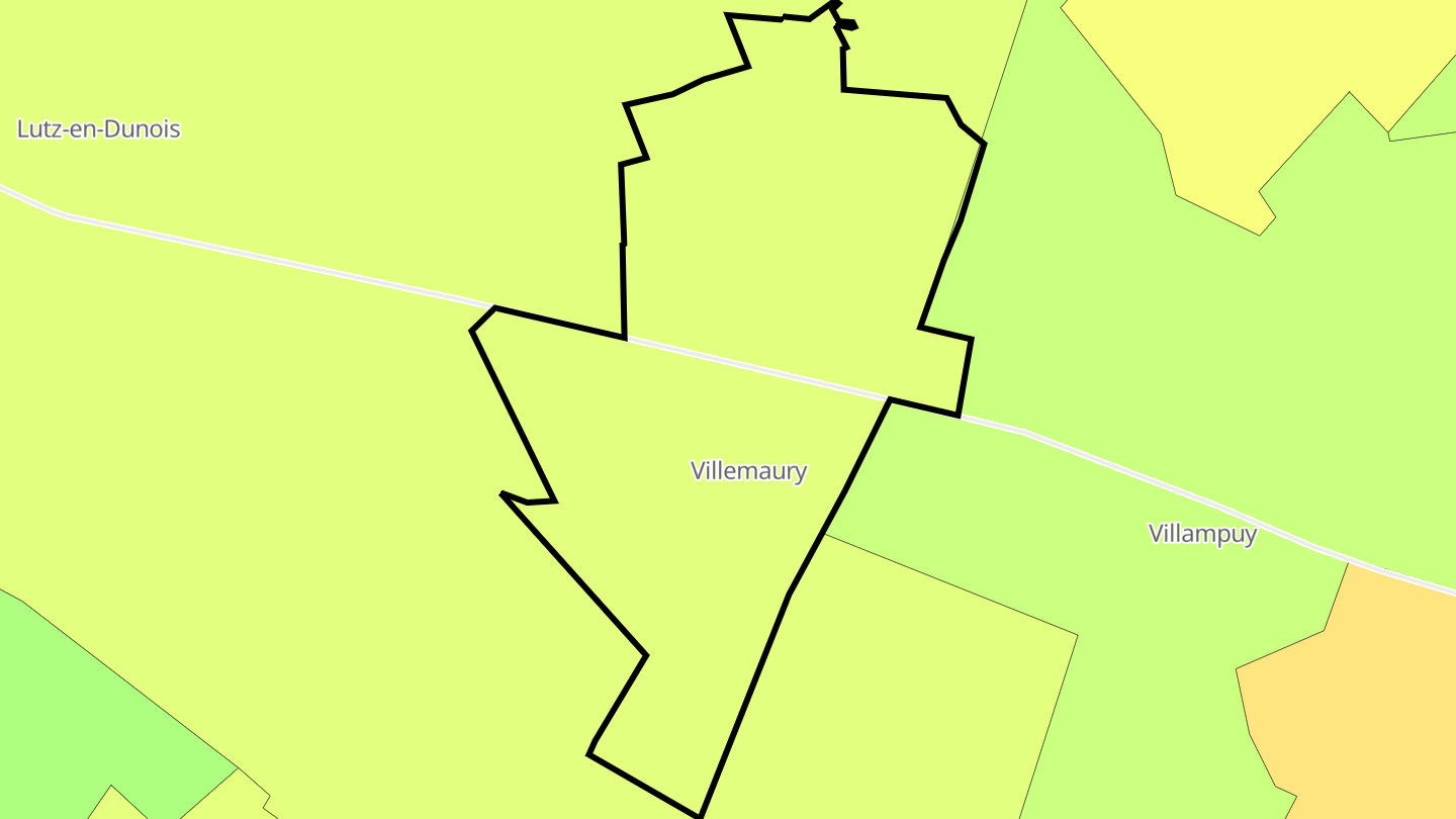 Carte des prix de l'immobilier Saint-Cloud-en-Dunois