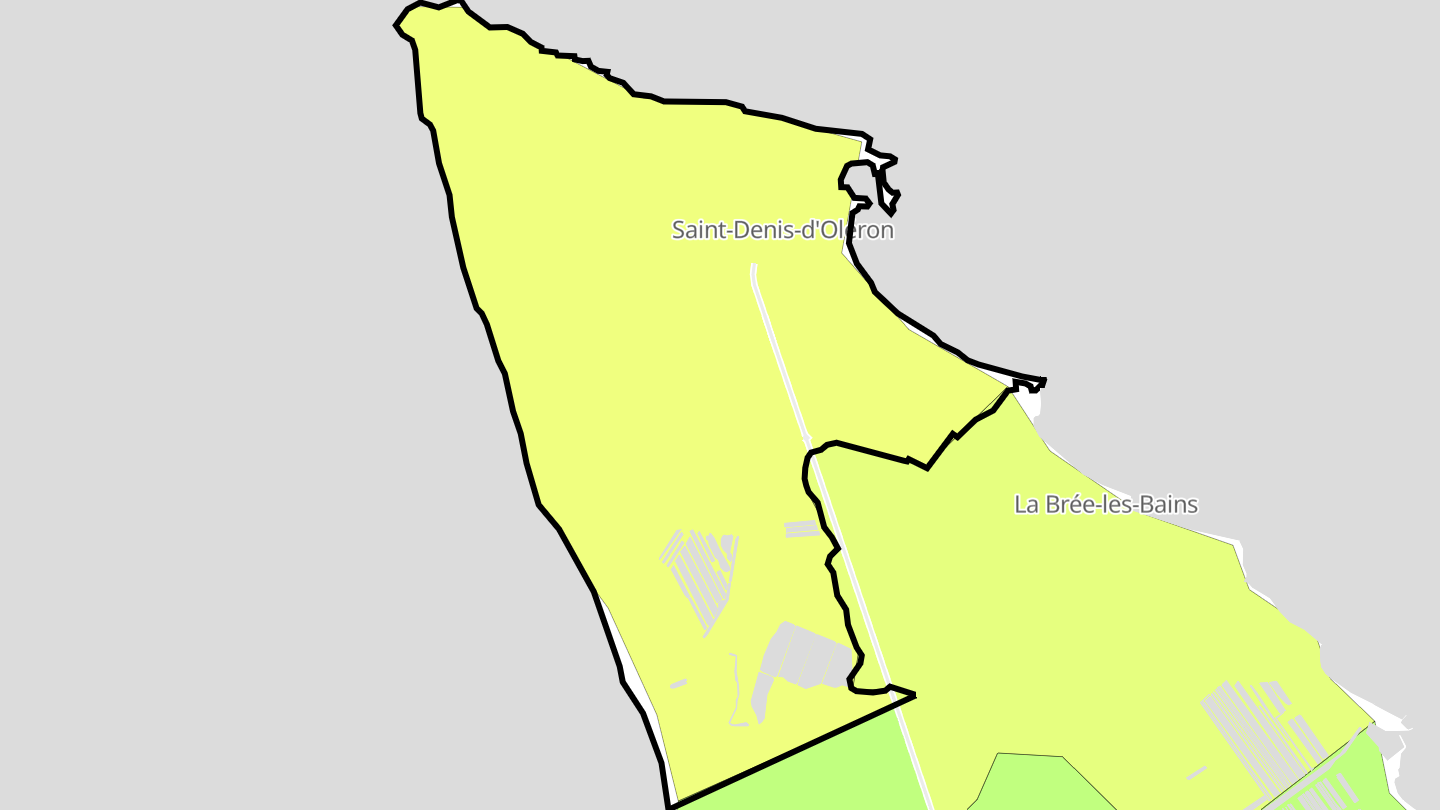 Carte des prix de l'immobilier Saint-Denis-d'Oléron