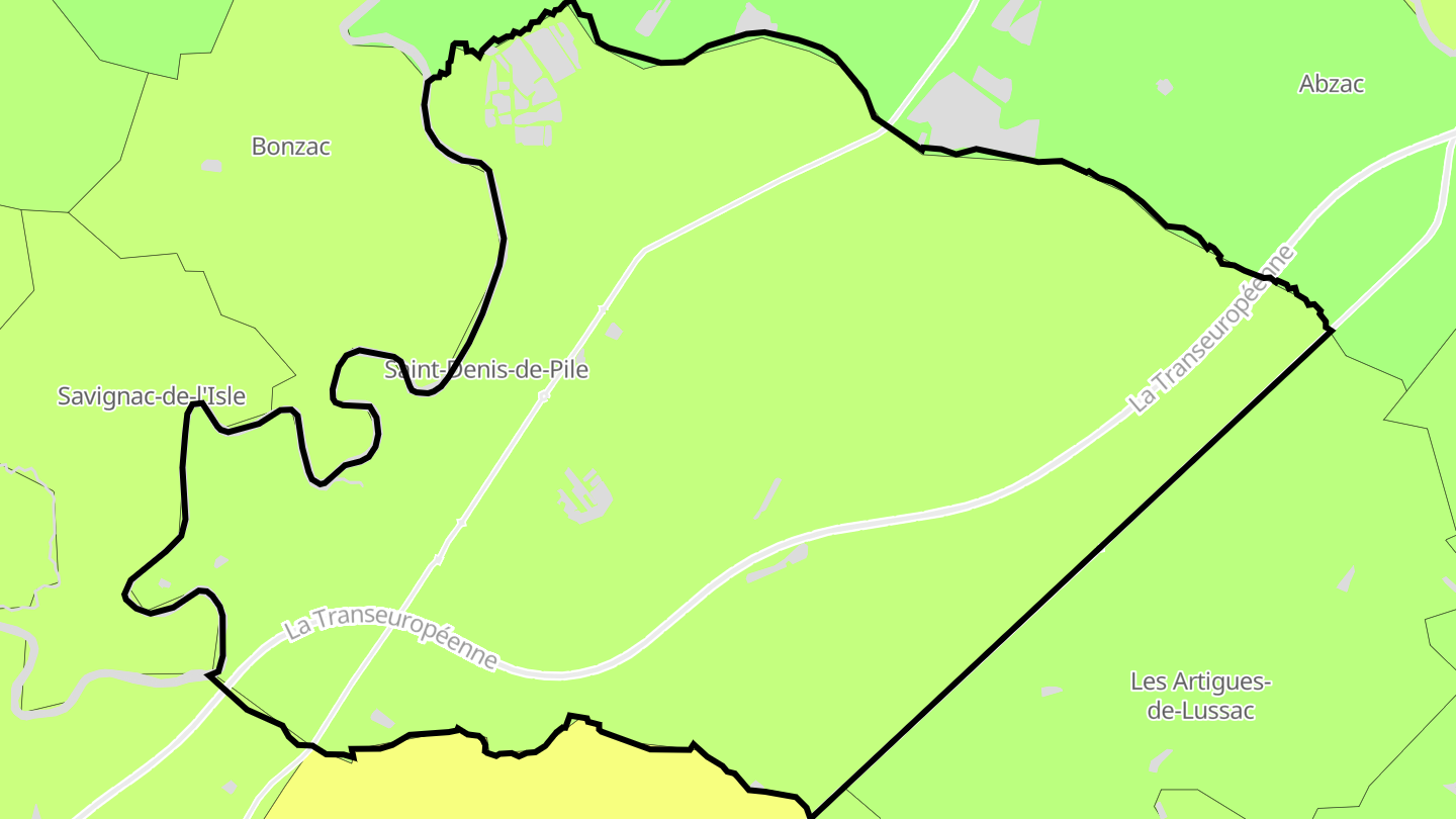 Carte des prix de l'immobilier Saint-Denis-de-Pile