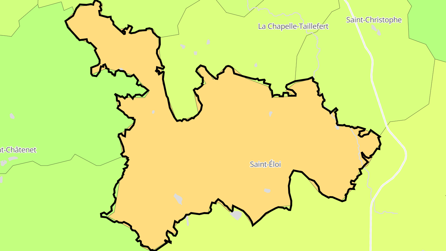 Carte des prix de l'immobilier Saint-Éloi