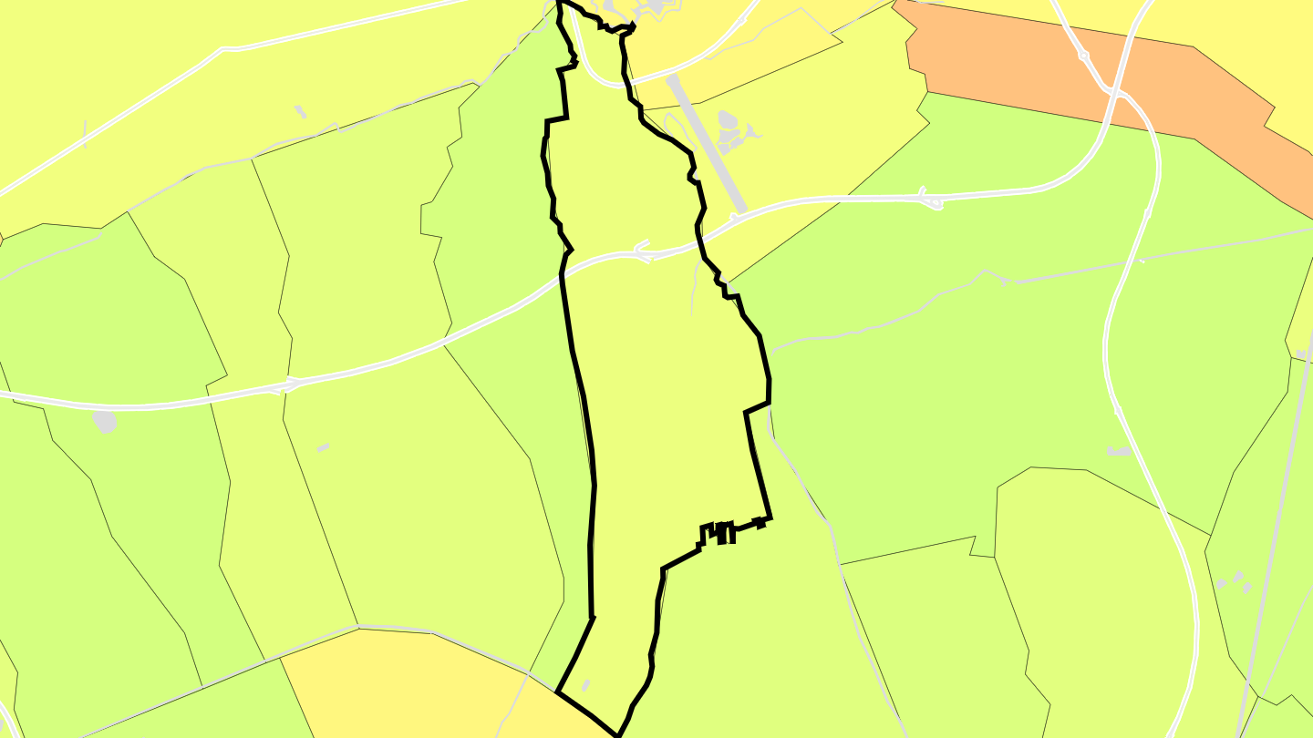 Carte des prix de l'immobilier Saint-Folquin