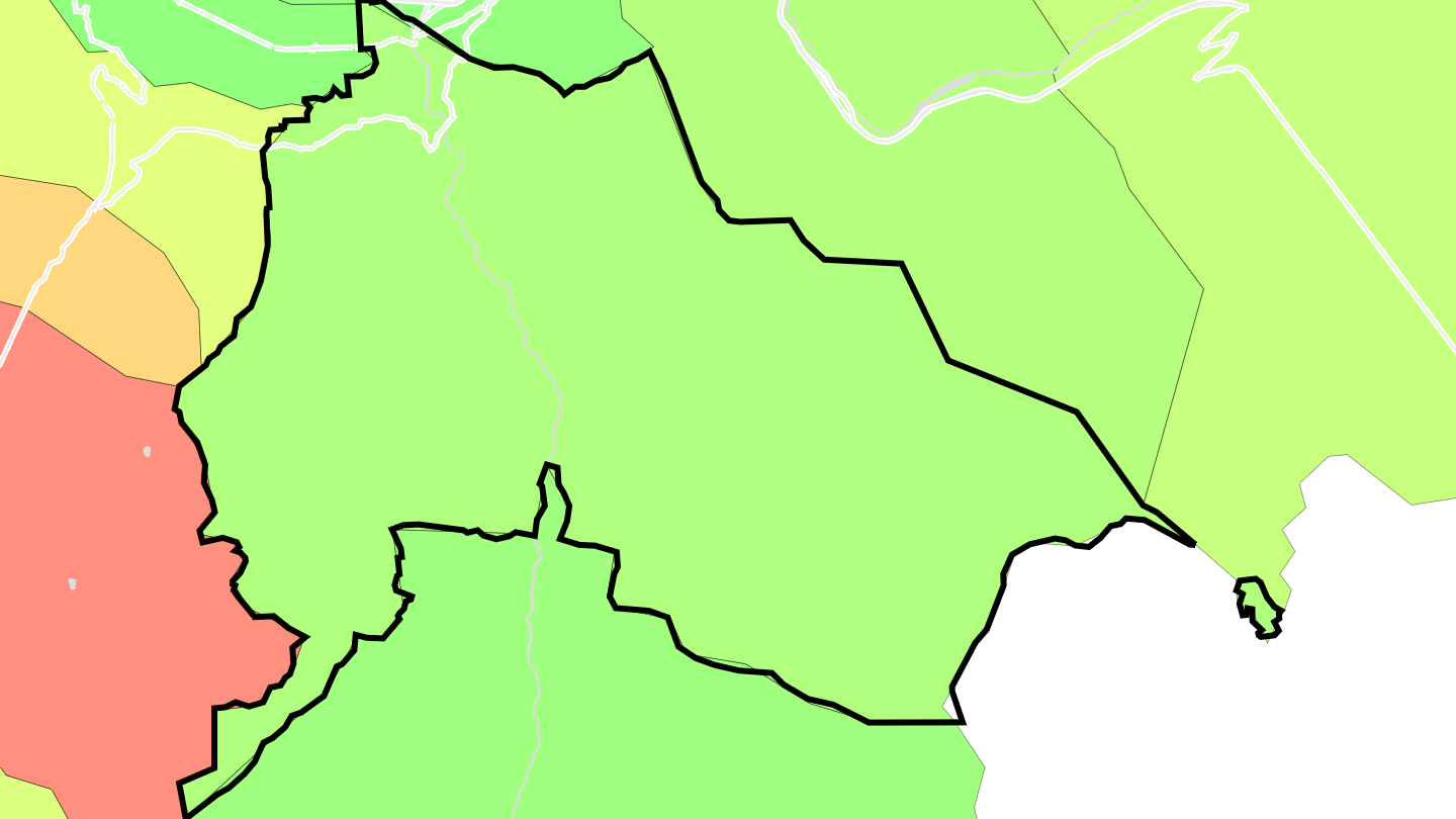 Carte des prix de l'immobilier Saint-Gervais-les-Bains