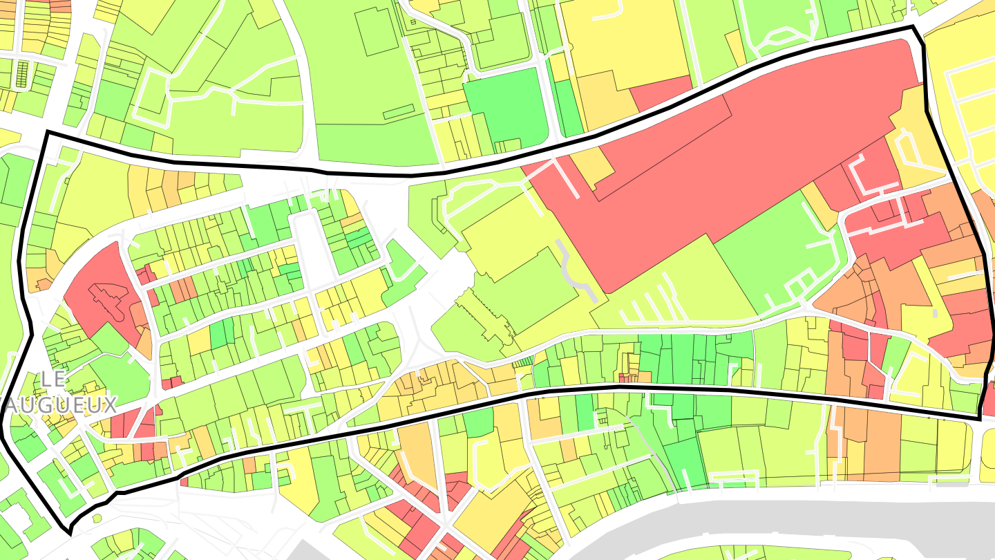 Carte des prix de l'immobilier Saint-Gilles
