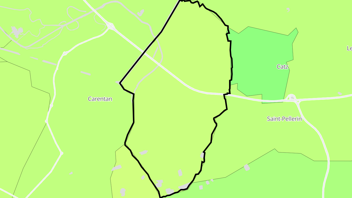 Carte des prix de l'immobilier Saint-Hilaire-Petitville