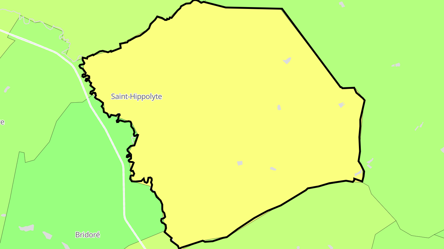 Carte des prix de l'immobilier Saint-Hippolyte