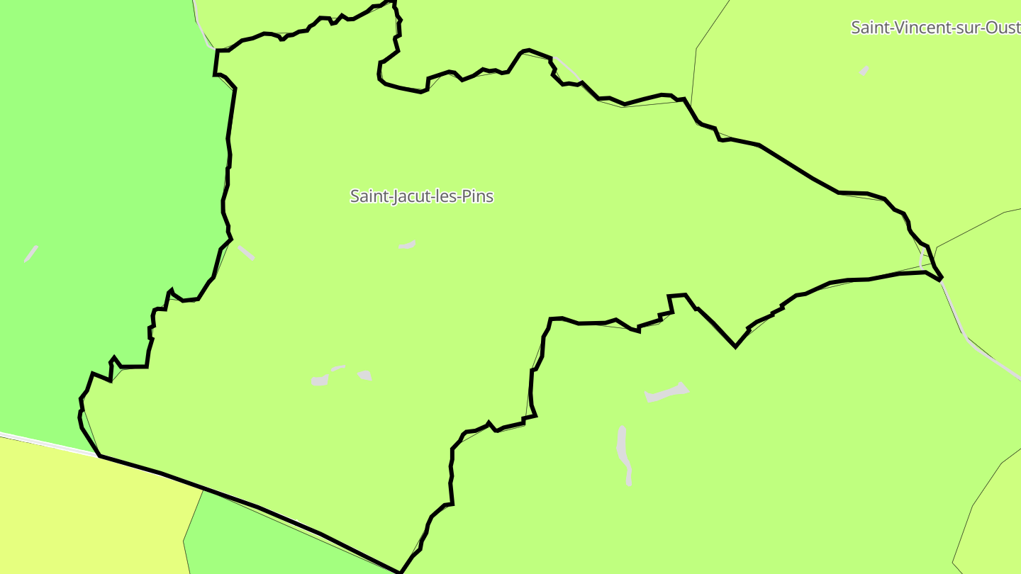 Carte des prix de l'immobilier Saint-Jacut-les-Pins