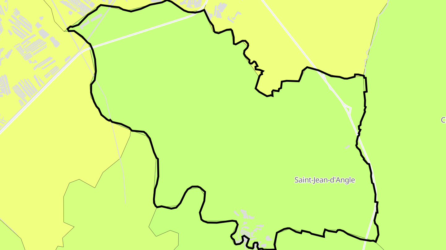 Carte des prix de l'immobilier Saint-Jean-d'Angle
