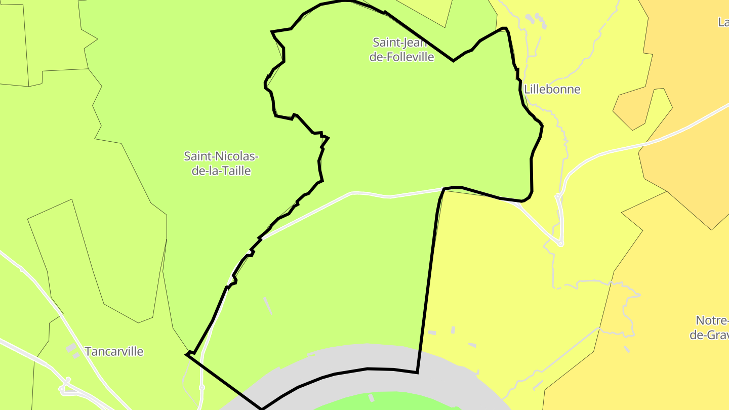 Carte des prix de l'immobilier Saint-Jean-de-Folleville