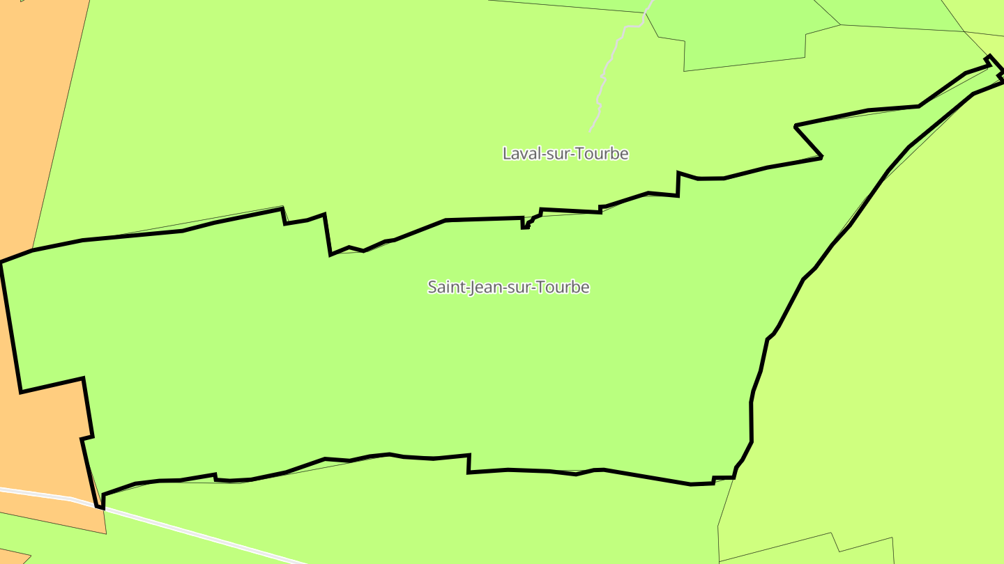 Carte des prix de l'immobilier Saint-Jean-sur-Tourbe