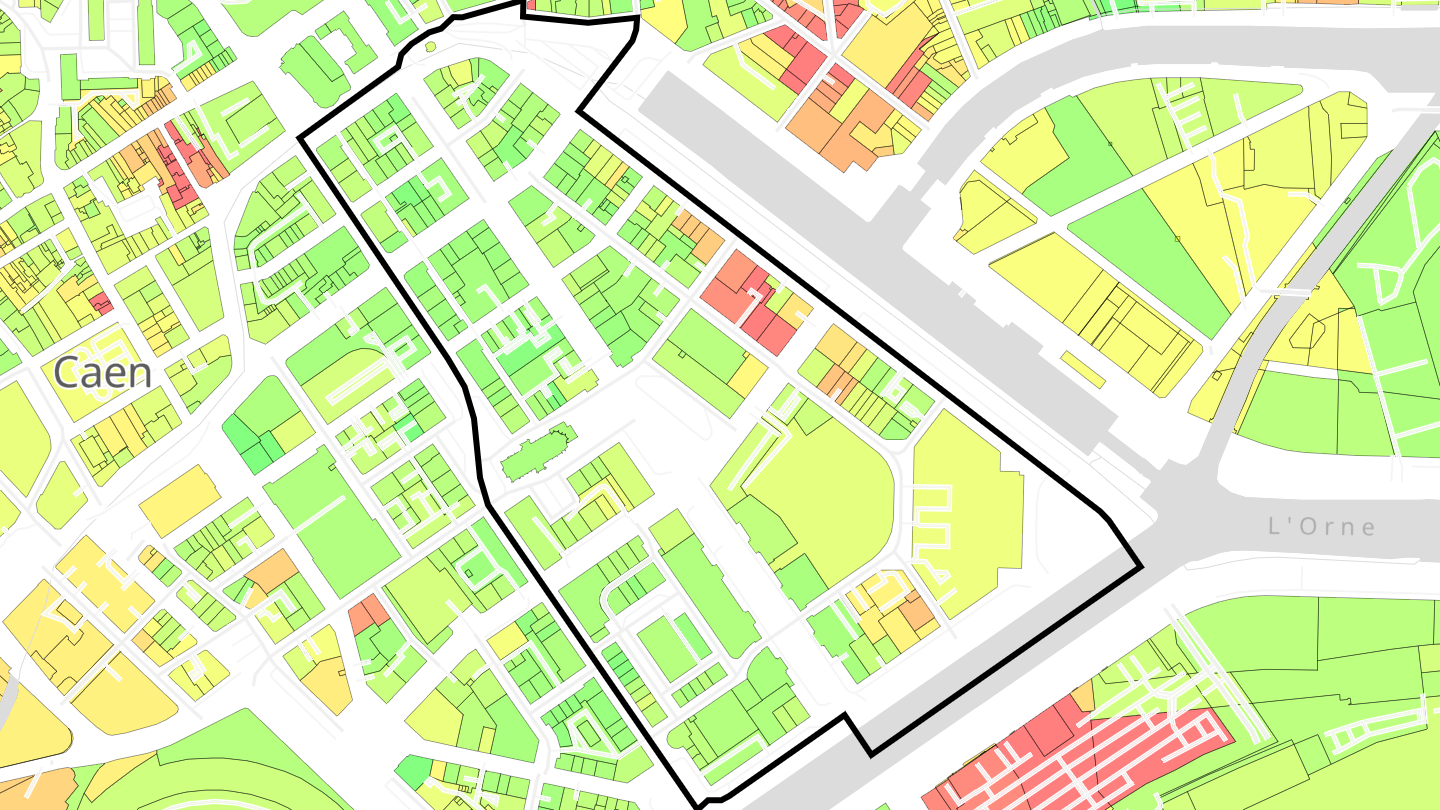 Carte des prix de l'immobilier Saint-Jean
