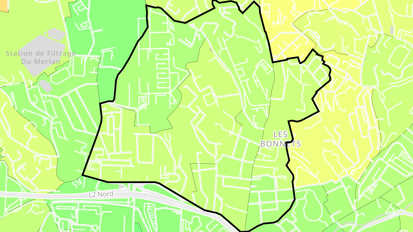 Carte des prix de l'immobilier Saint-Jérôme