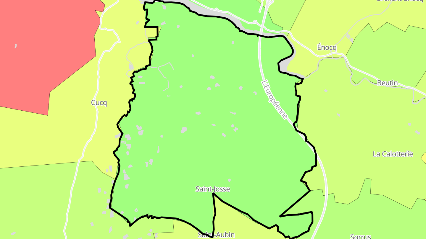 Carte des prix de l'immobilier Saint-Josse