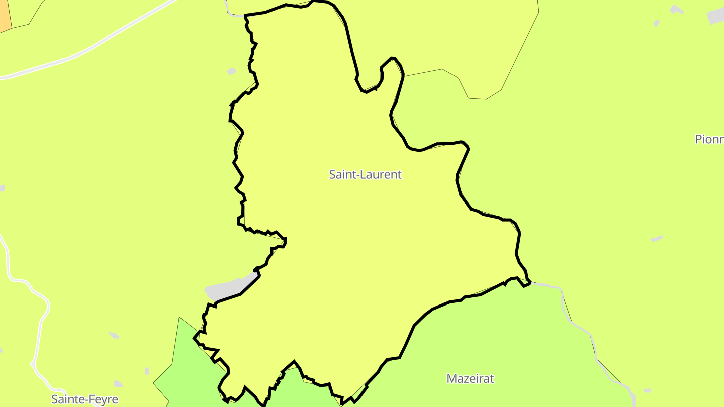 Carte des prix de l'immobilier Saint-Laurent