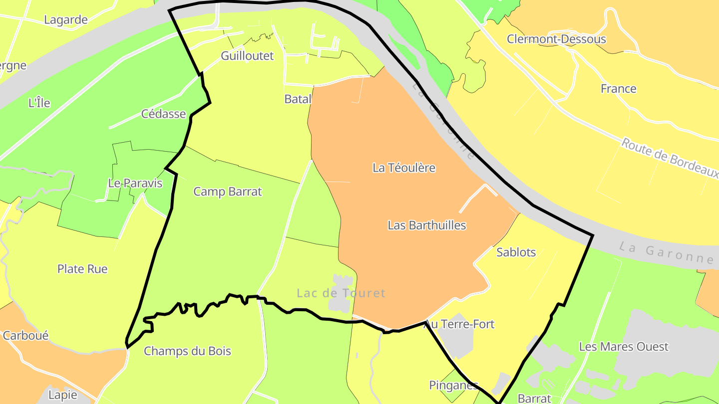 Carte des prix de l'immobilier Saint-Laurent