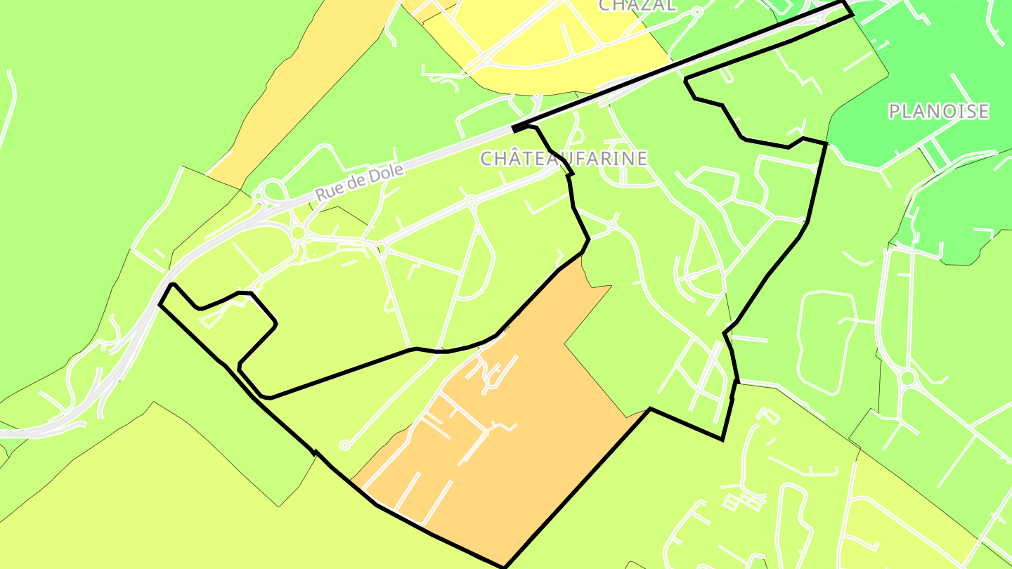 Carte des prix de l'immobilier Saint-Laurent
