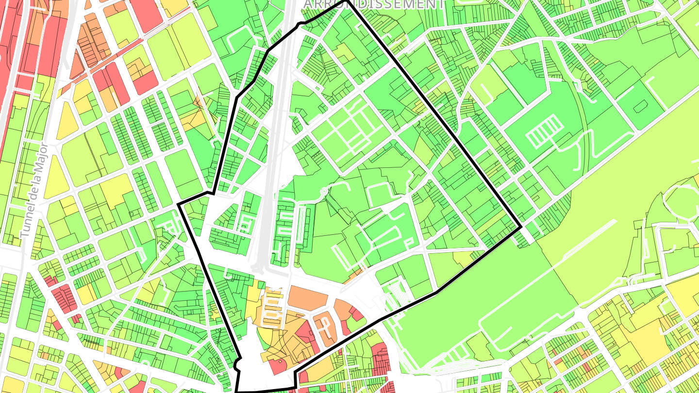 Carte des prix de l'immobilier Saint-Lazare