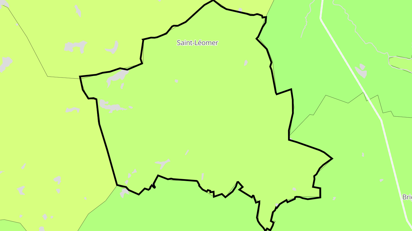 Carte des prix de l'immobilier Saint-Léomer