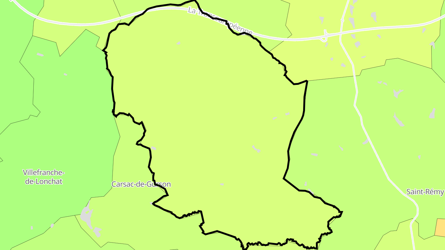 Carte des prix de l'immobilier Saint-Martin-de-Gurson