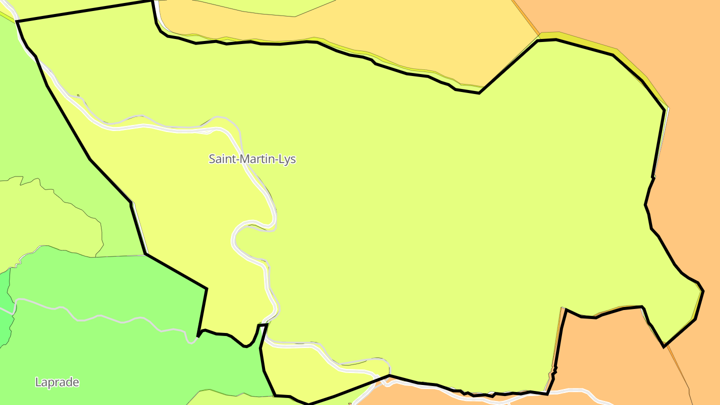 Carte des prix de l'immobilier Saint-Martin-Lys