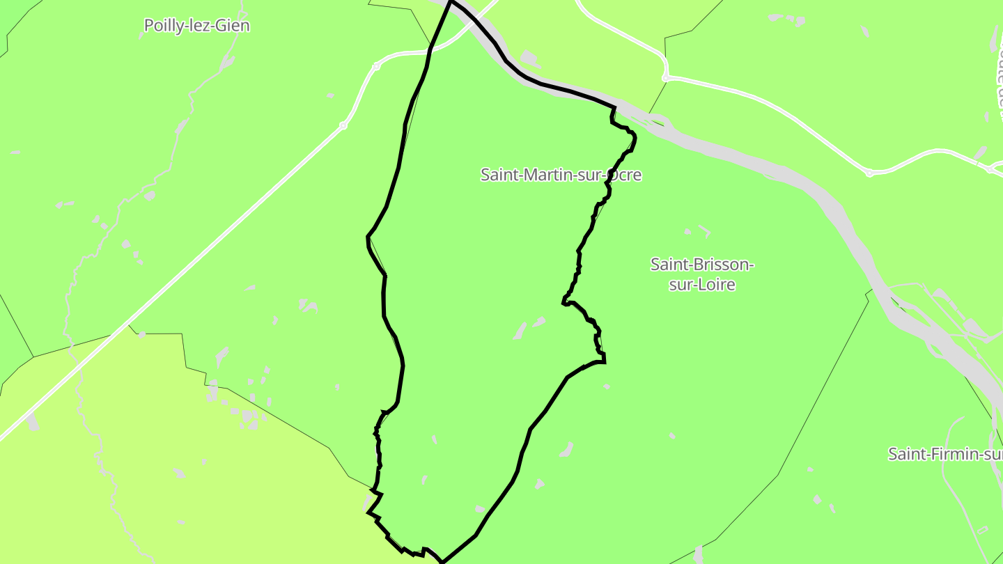 Carte des prix de l'immobilier Saint-Martin-sur-Ocre