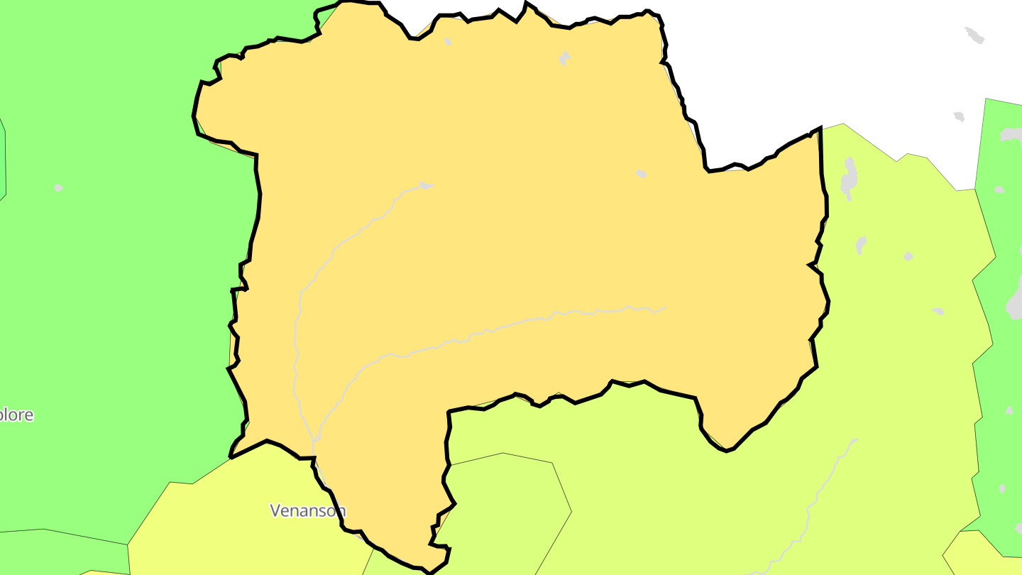 Carte des prix de l'immobilier Saint-Martin-Vésubie