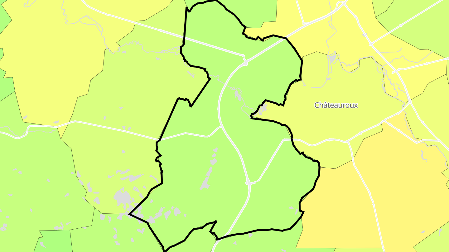 Carte des prix de l'immobilier Saint-Maur