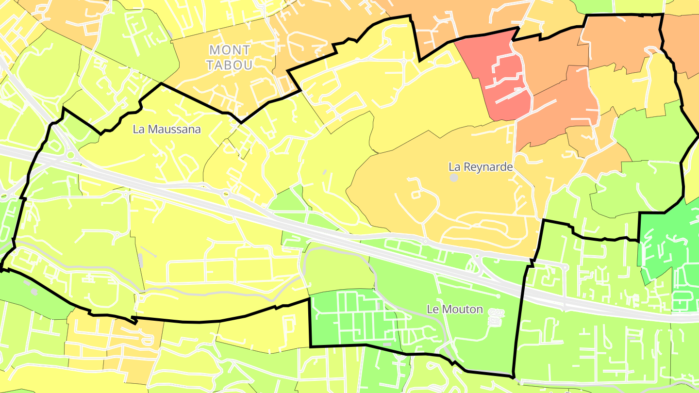 Carte des prix de l'immobilier Saint-Menet