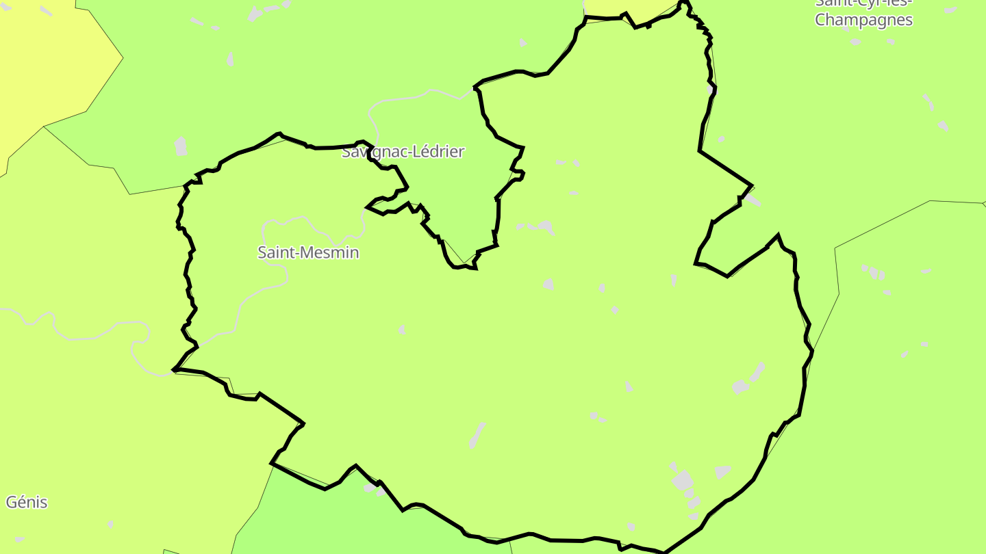 Carte des prix de l'immobilier Saint-Mesmin