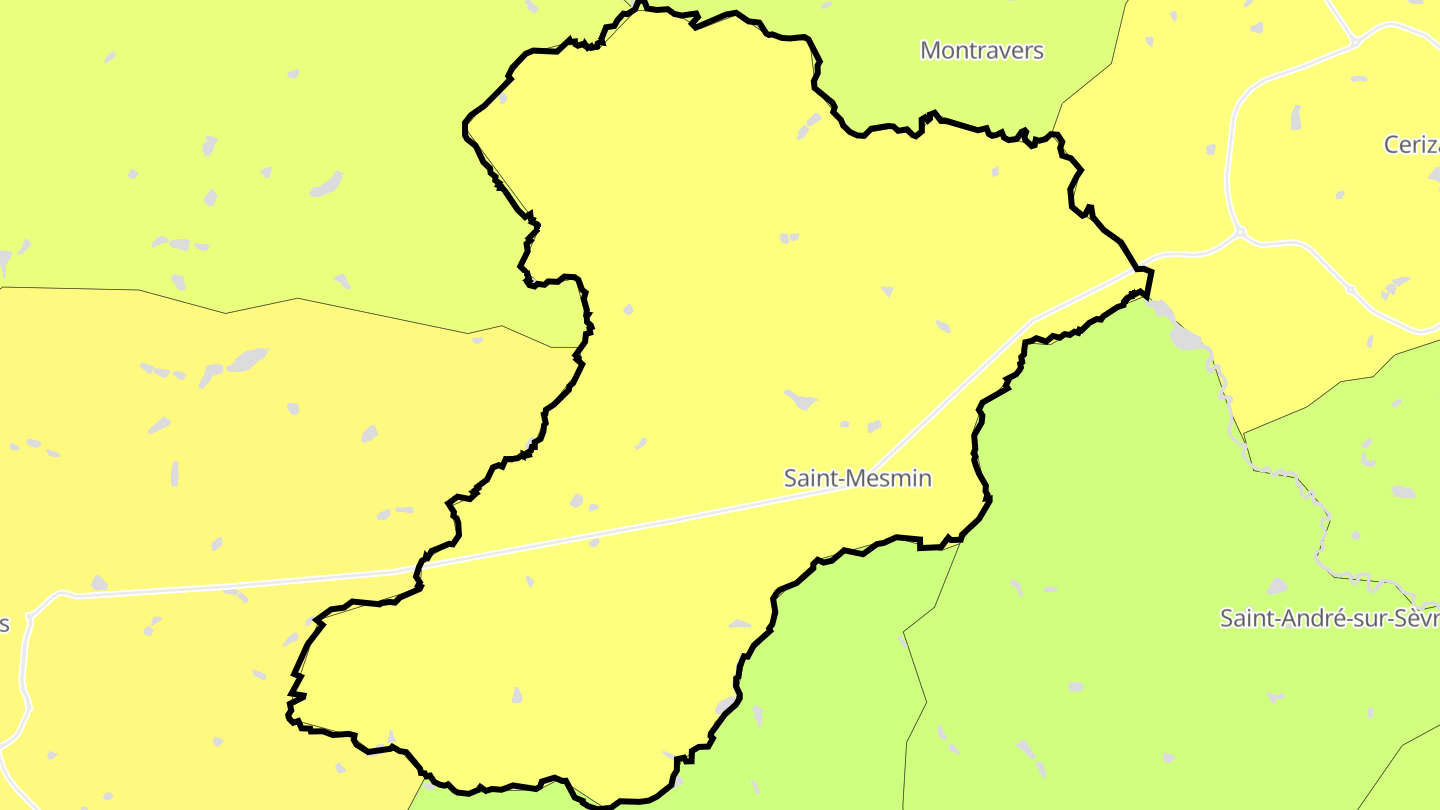 Carte des prix de l'immobilier Saint-Mesmin