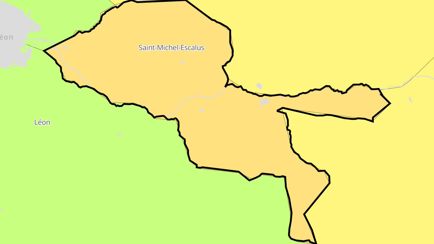 Carte des prix de l'immobilier Saint-Michel-Escalus