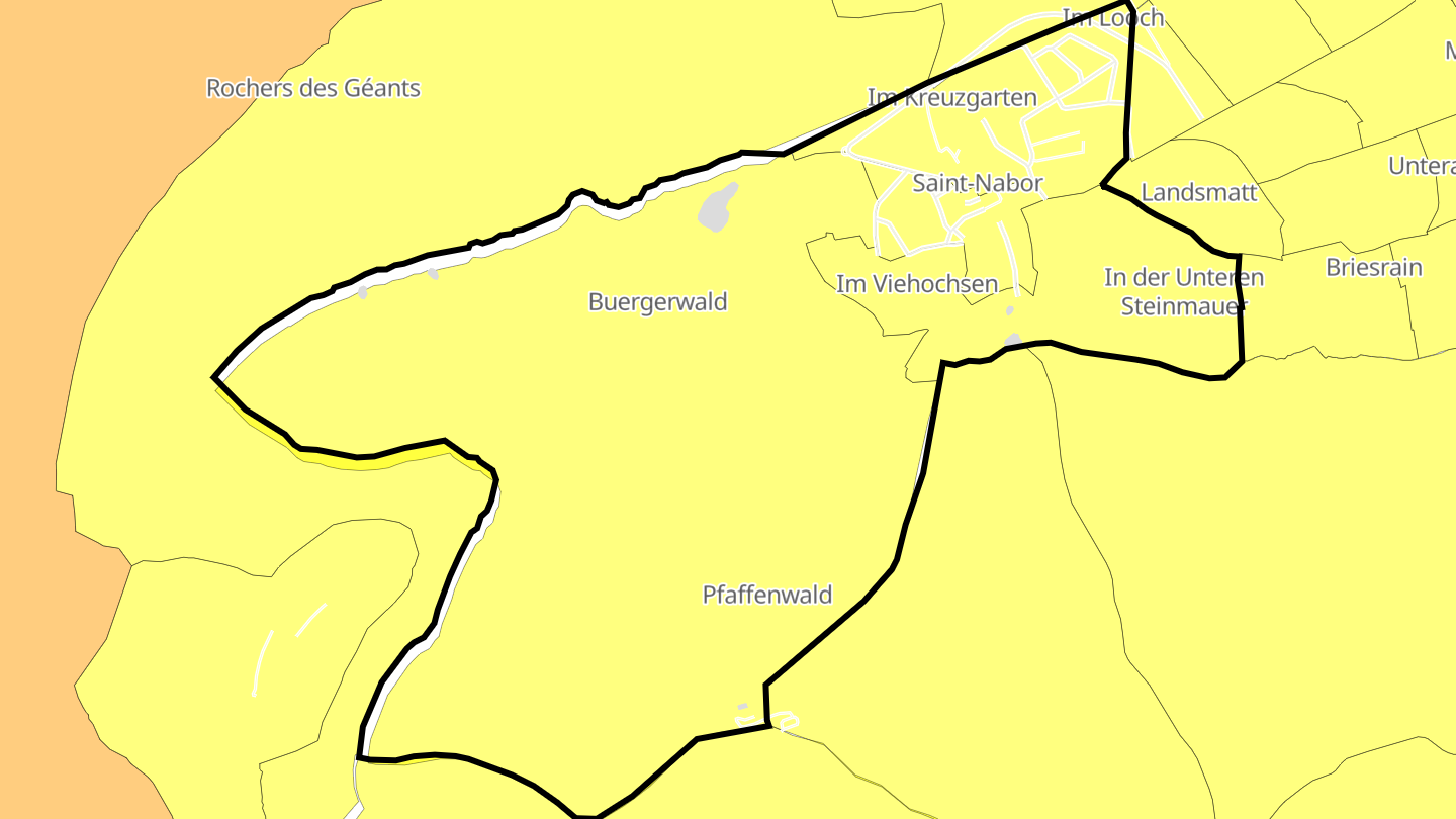 Carte des prix de l'immobilier Saint-Nabor